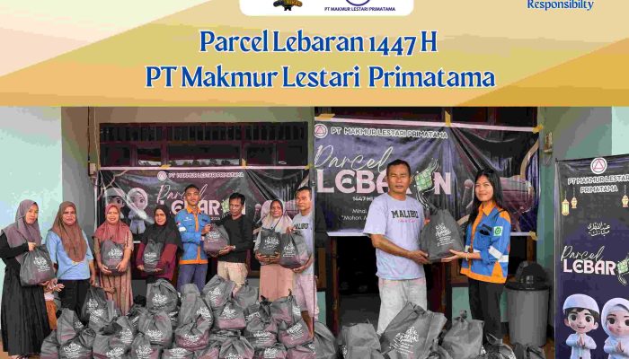 Tebar Kebaikan Jelang Idulfitri 1447 H, PT MLP Salurkan Parcel Lebaran bagi Masyarakat Lingkar Tambang