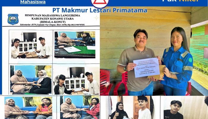 Menabung Harapan di Langgikima: PT MLP Menjaga Nyala Api Pendidikan Mahasiswa Lokal