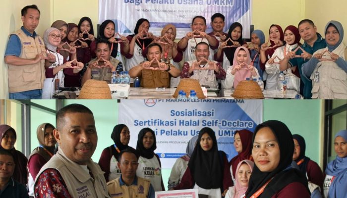 Melalui Program PPM , PT MLP Dorong UMKM Langikima Naik Kelas Lewat Sertifikasi Halal